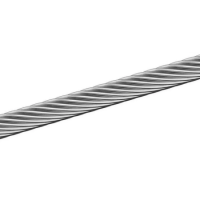 Трос жесткий 1.5 мм АРТ 8378 плетение 1X19 нержавеющая сталь А2